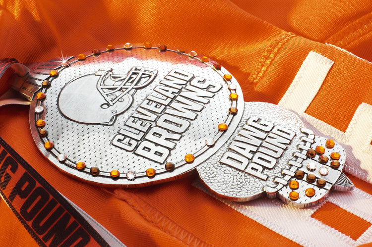 Cleveland Browns Collector's Edition Ornament with Crystals