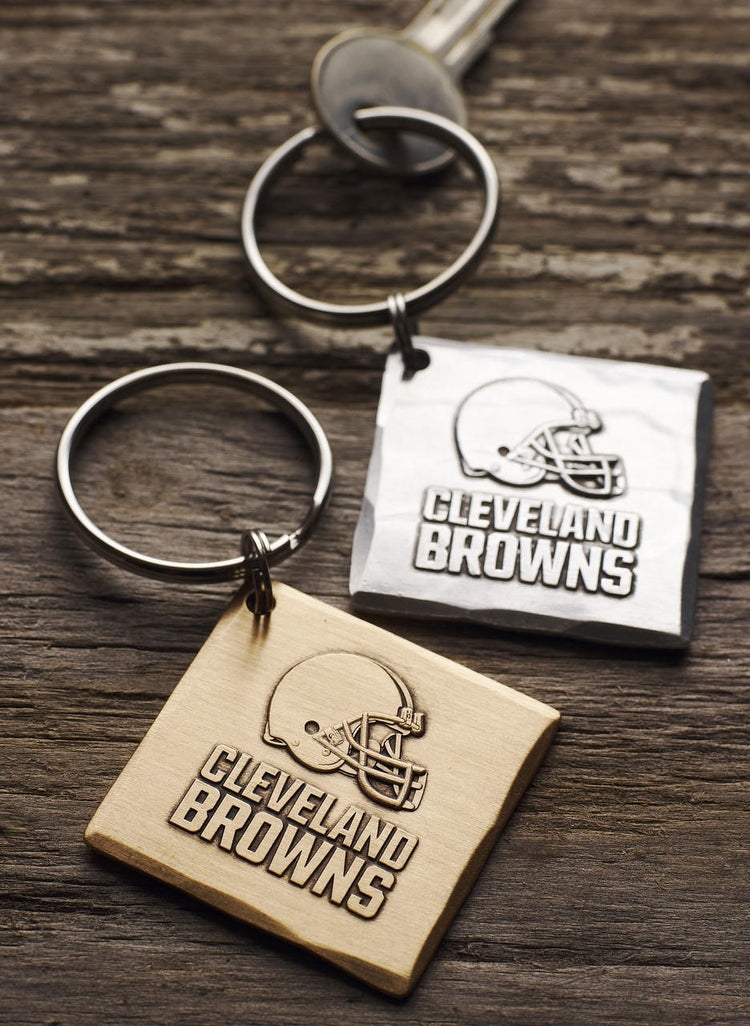 Cleveland Browns Logo Key Chain (Bronze)