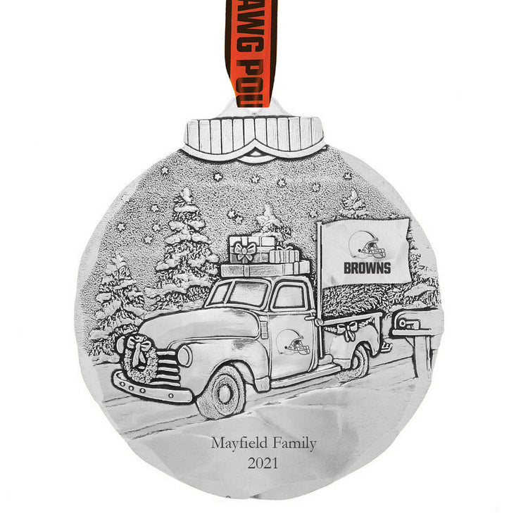 Cleveland Browns Tailgating Ornament (Aluminum)