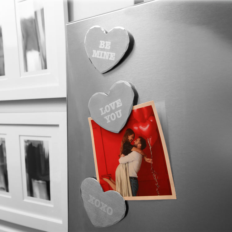 Love Conversation Hearts Magnet Set