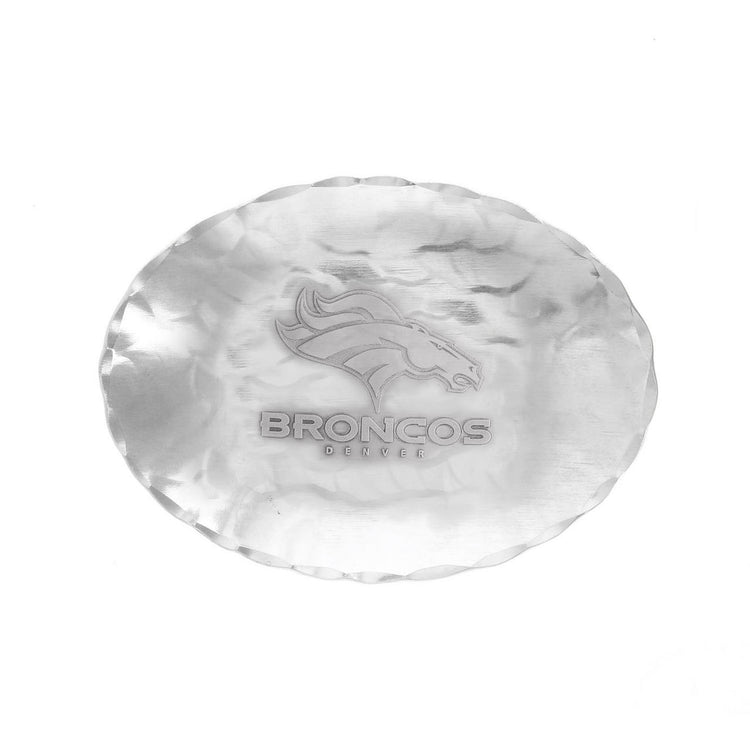 Denver Broncos Logo Small Oval Bowl