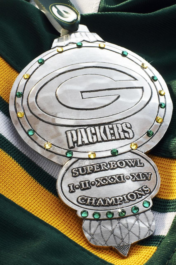 Green Bay Packers Collector's Edition Ornament with  Crystals