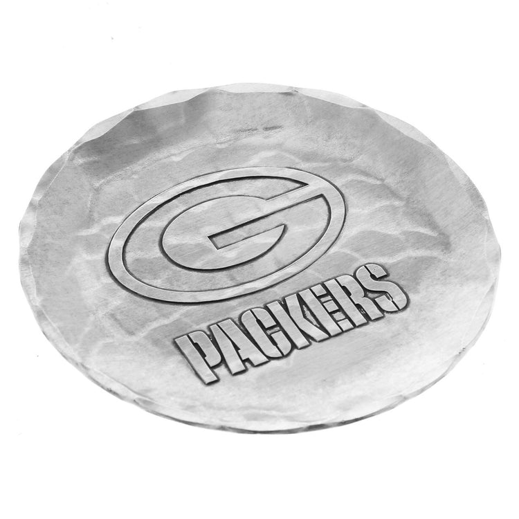 Green Bay Packers Logo Coaster (Aluminum)