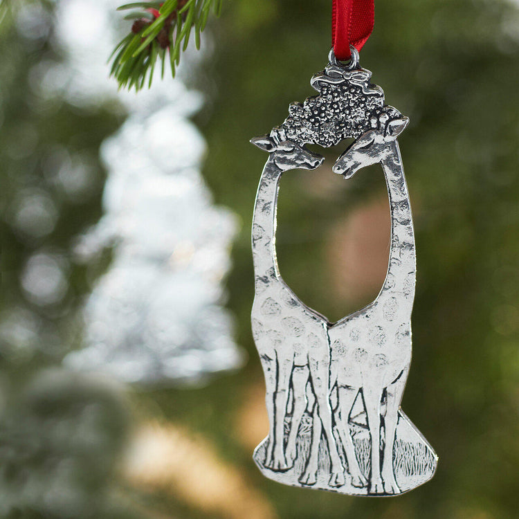 Holiday Zoo Giraffe Ornament