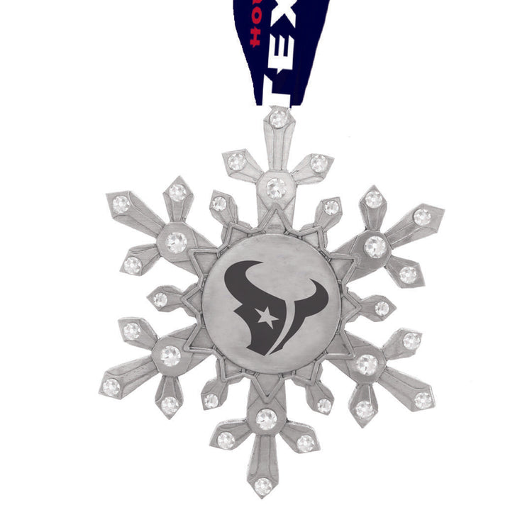 Houston Texans Snowflake Collectible Ornament