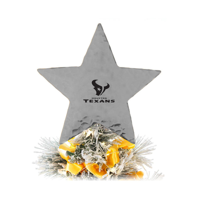 Houston Texans Star Tree Topper (Aluminum)