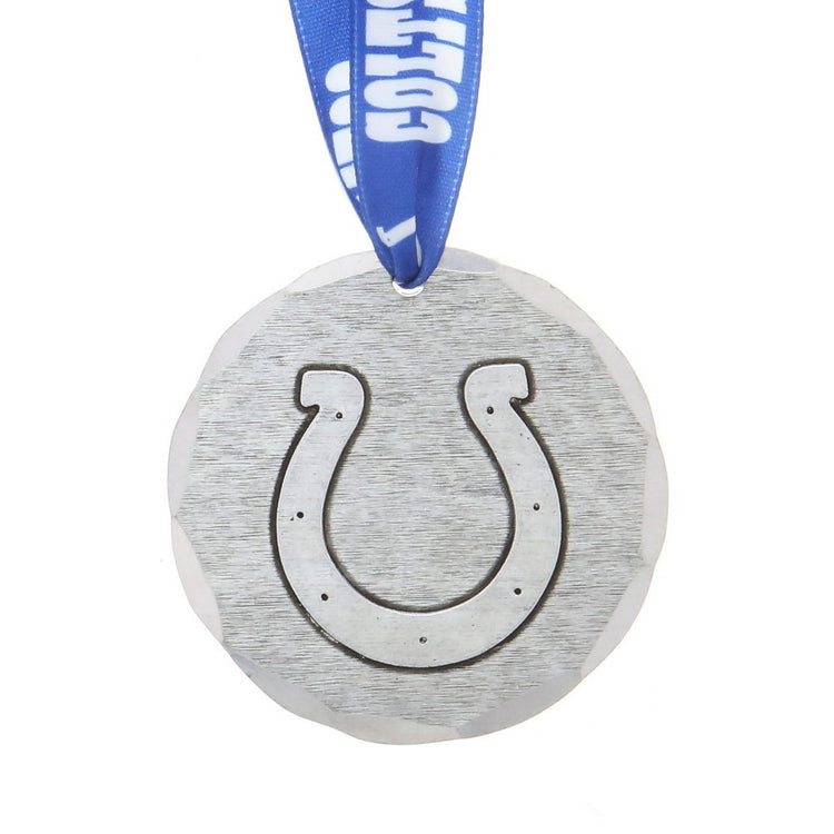 Indianapolis Colts Small Round Ornament (Aluminum)