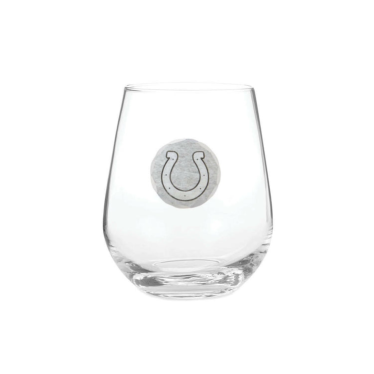 Indianapolis Colts Stemless Wine Glass