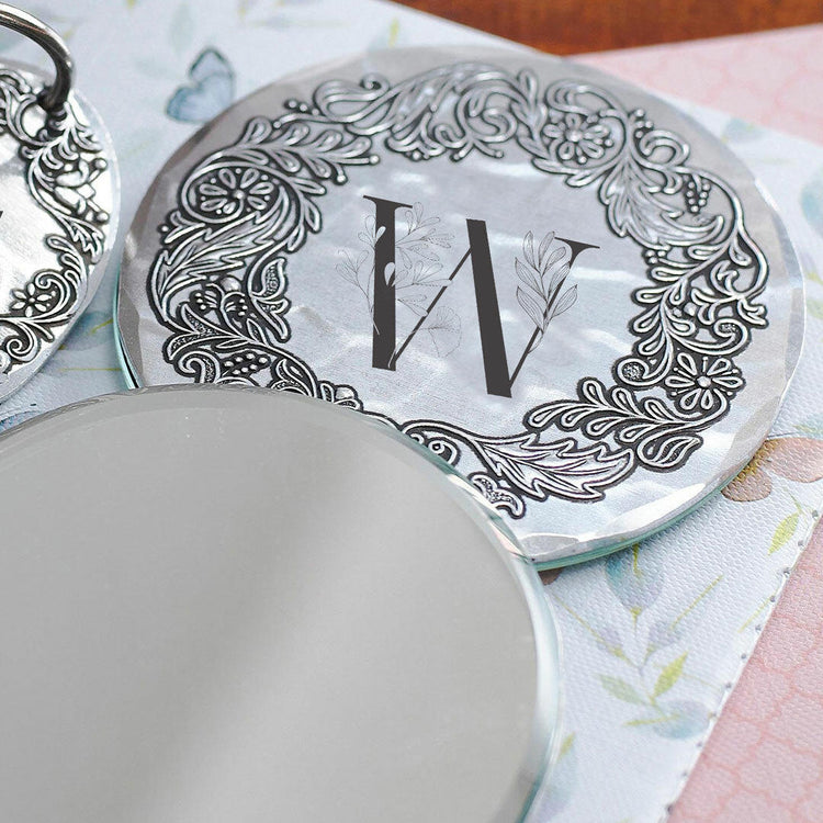 Inscriptions Hand Mirror (Aluminum)
