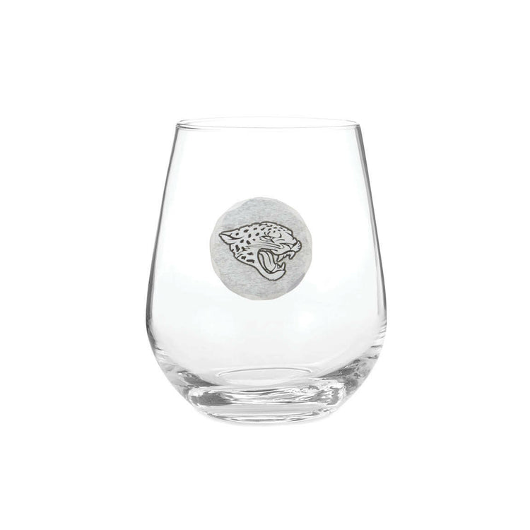 Jacksonville Jaguars Stemless Wine Glass