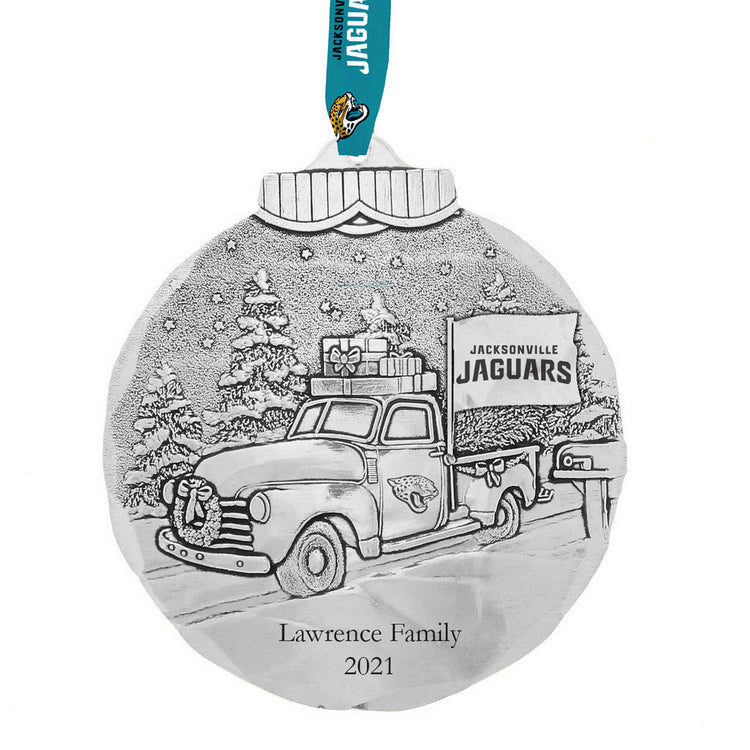 Jacksonville Jaguars Tailgating Ornament (Aluminum)