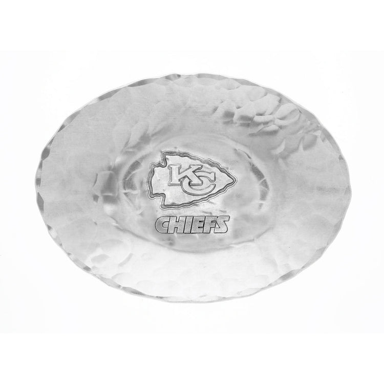 Kansas City Chiefs Logo Small Oval Bowl