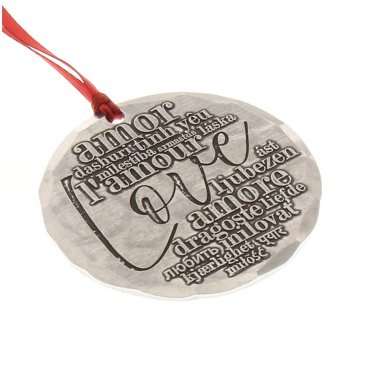 Language of Love Ornament