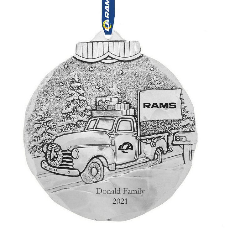 Los Angeles Rams Tailgating Ornament (Aluminum)
