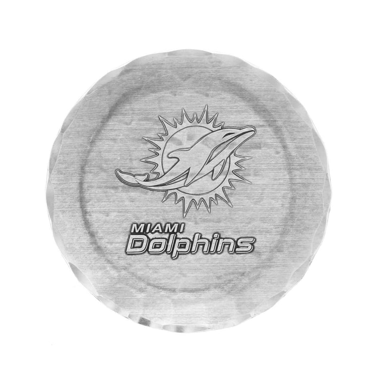 Miami Dolphins Logo Coaster (Aluminum)