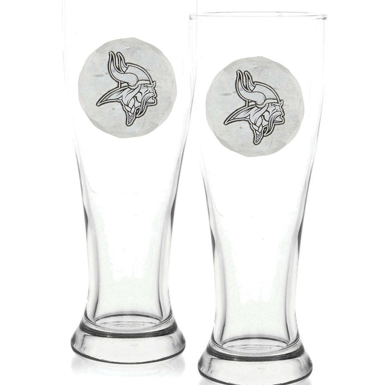 Minnesota Vikings 2-Piece Pilsner Set