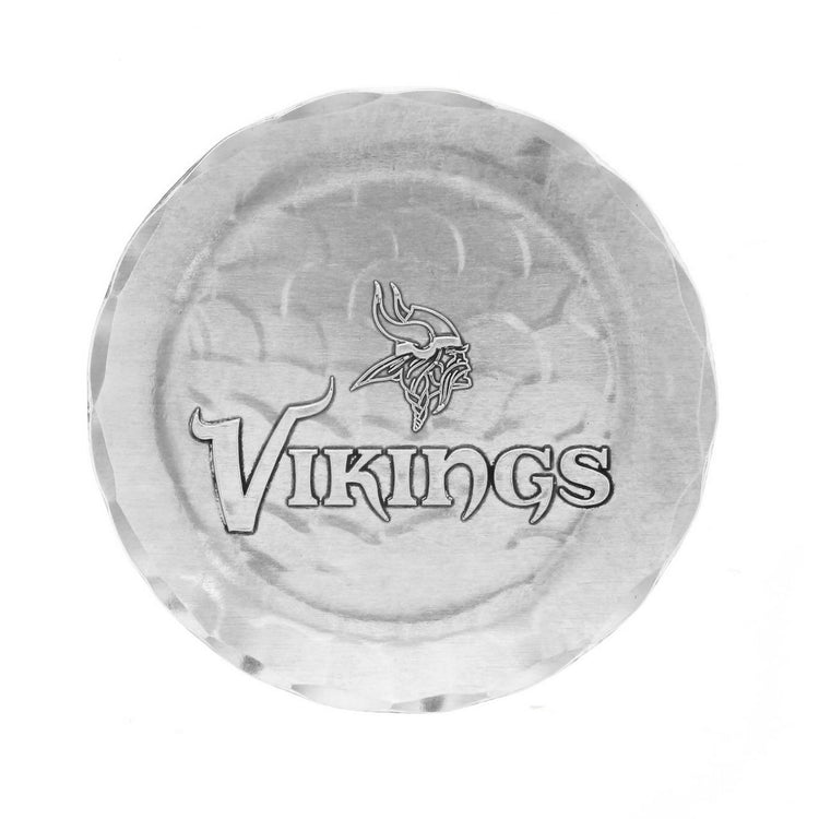 Minnesota Vikings Logo Coaster (Aluminum)