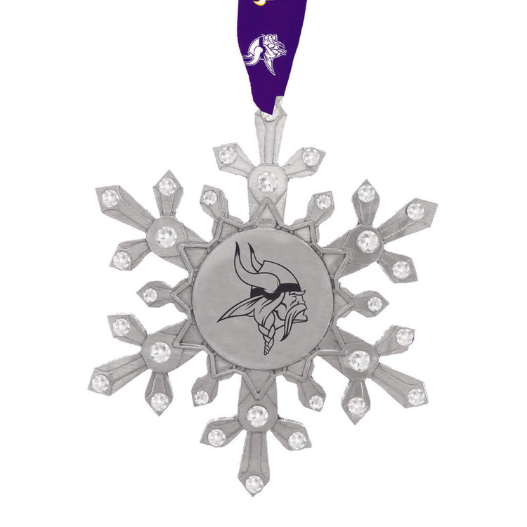 Minnesota Vikings Snowflake Collectible Ornament