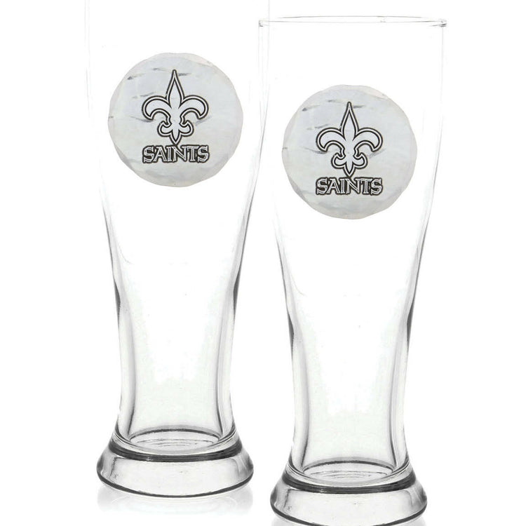 New Orleans Saints 2-Piece Pilsner Set