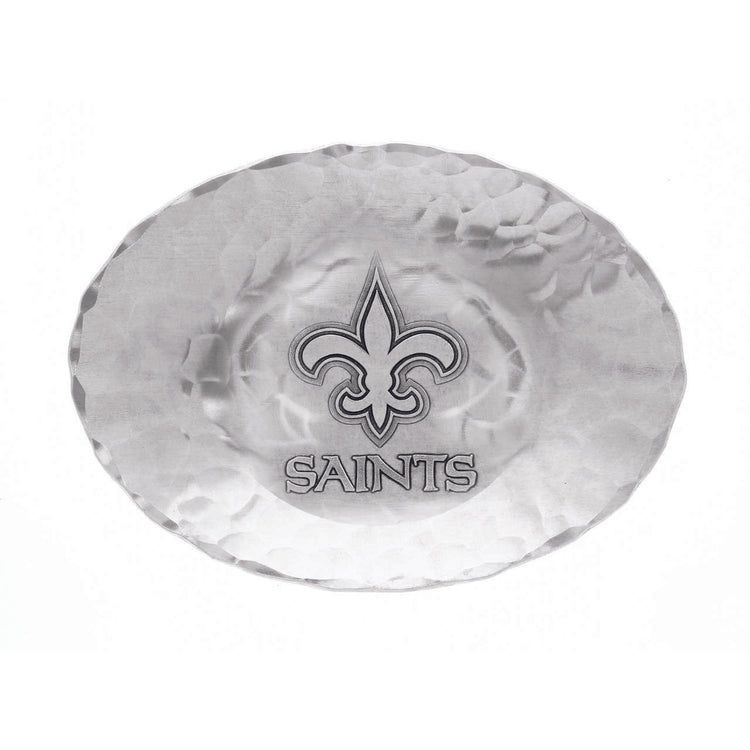 New Orleans Saints Logo Small Oval Bowl