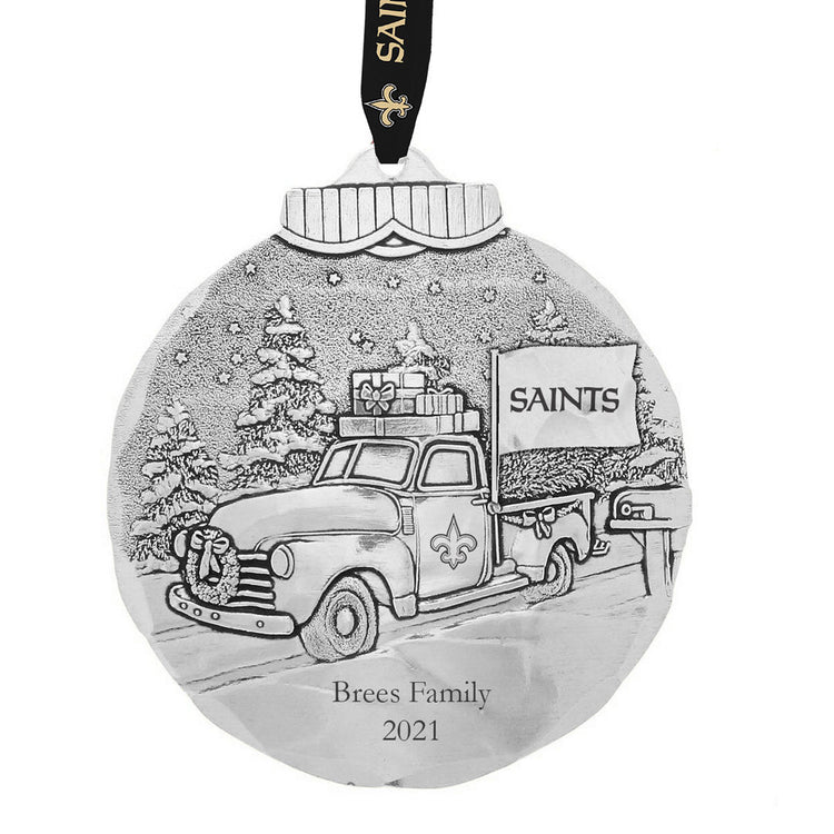 New Orleans Saints Tailgating Ornament (Aluminum)