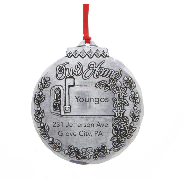 Our Home Personalized Ornament