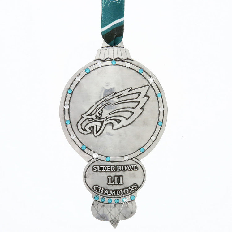 Philadelphia Eagles Collector's Edition Ornament with  Crystals