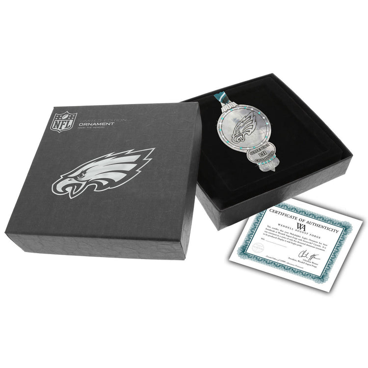 Philadelphia Eagles Collector's Edition Ornament with  Crystals
