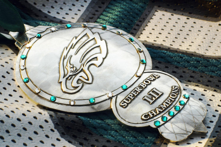 Philadelphia Eagles Collector's Edition Ornament with  Crystals