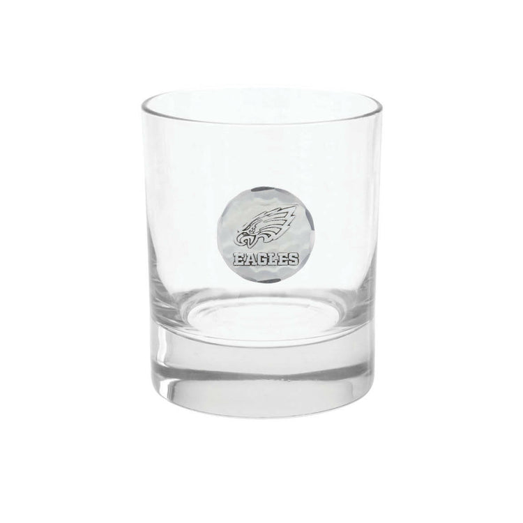 Philadelphia Eagles Rocks Glass
