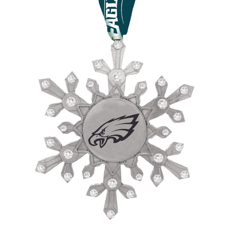 Philadelphia Eagles Snowflake Collectible Ornament