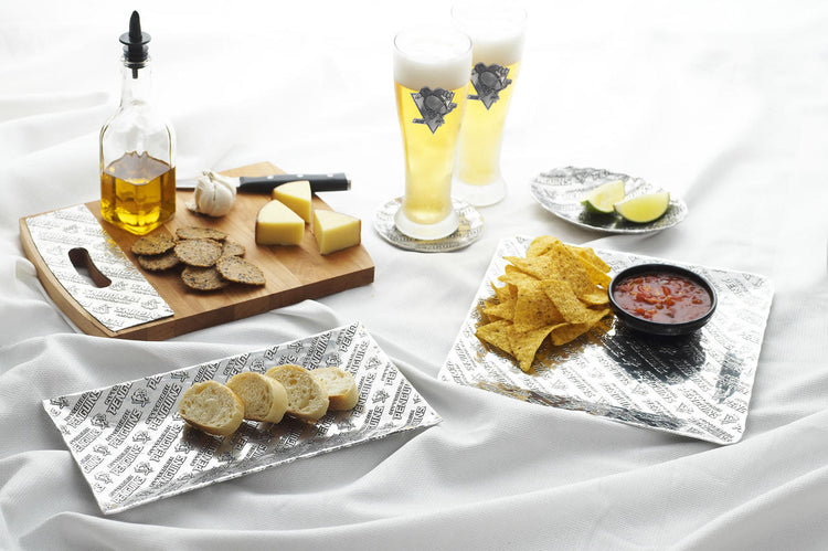 Pittsburgh Penguins Patterned Cherry Cutting Board