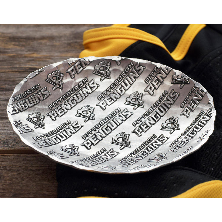 Pittsburgh Penguins Patterned Small Oval Dish