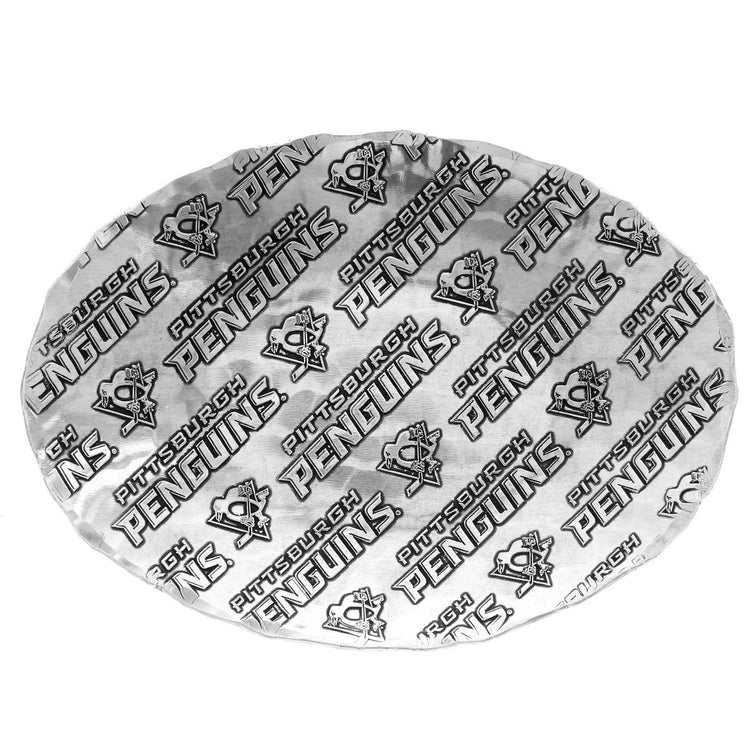 Pittsburgh Penguins Patterned Small Oval Dish