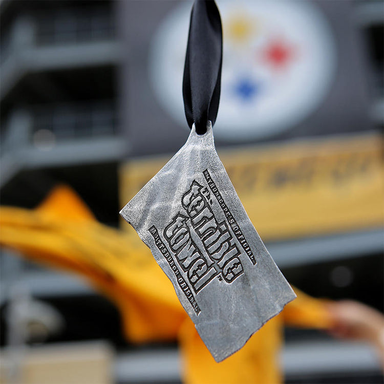 Pittsburgh Steelers Terrible Towel Ornament (Aluminum)