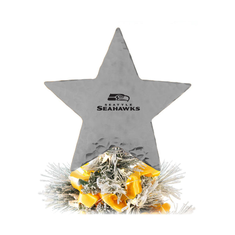 Seattle Seahawks Star Tree Topper (Aluminum)
