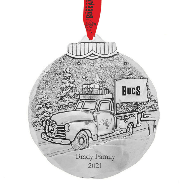 Tampa Bay Buccaneers Tailgating Ornament (Aluminum)