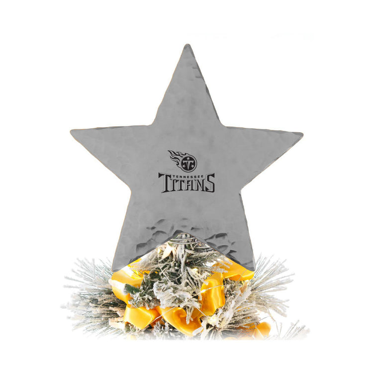 Tennessee Titans Star Tree Topper (Aluminum)