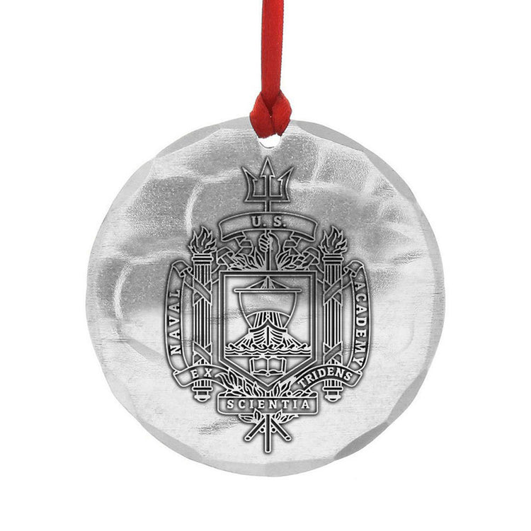 US Naval Academy Round Ornament (Aluminum)