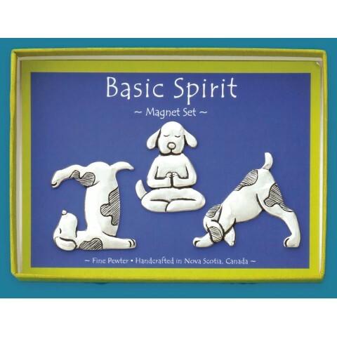 Yoga Dogs 3-Piece Magnet Set