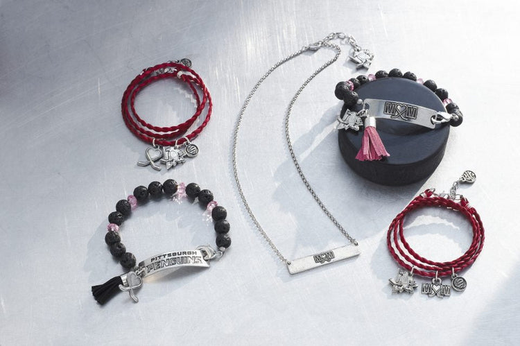 Pittsburgh Penguins Mom Jewelry Designed to Help Find a Cure for Cancer - Wendell August Forge