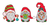 3 Festive Gnome Christmas Ornament Ideas