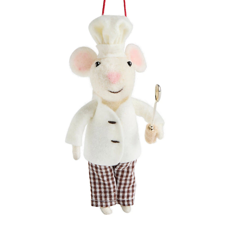 Chef Asiago Mouse Ornament 