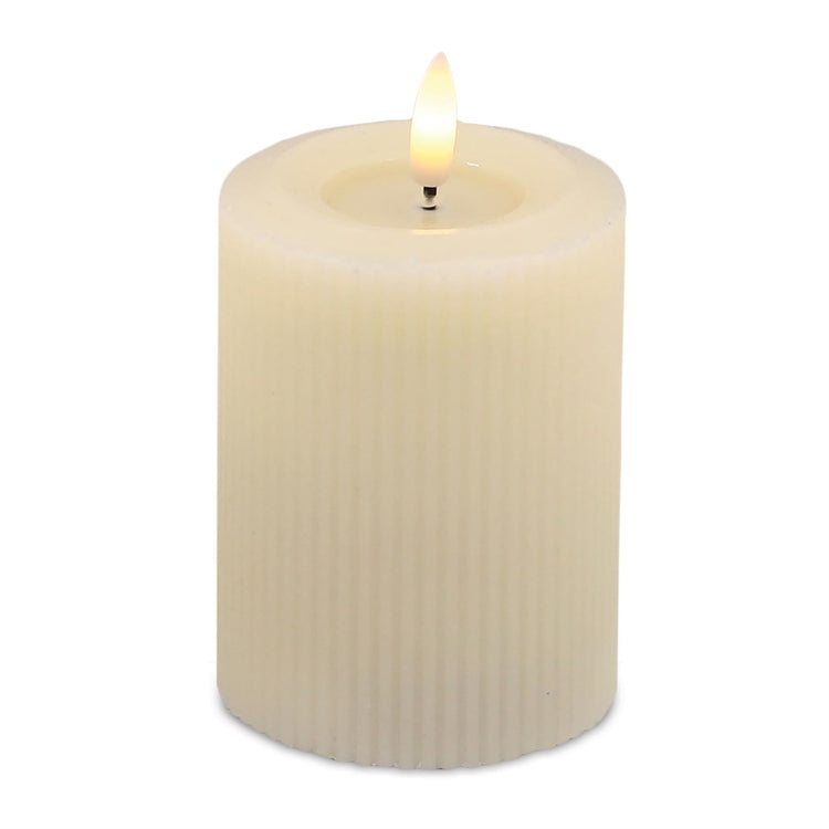 White Flameless Candle