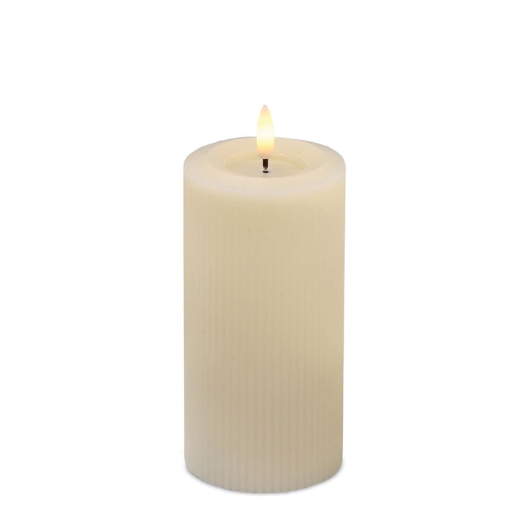 White Flameless Candle