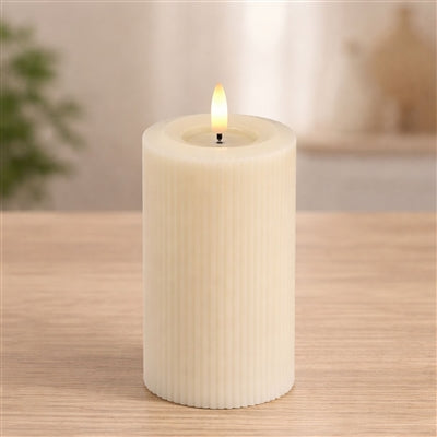 White Flameless Candle