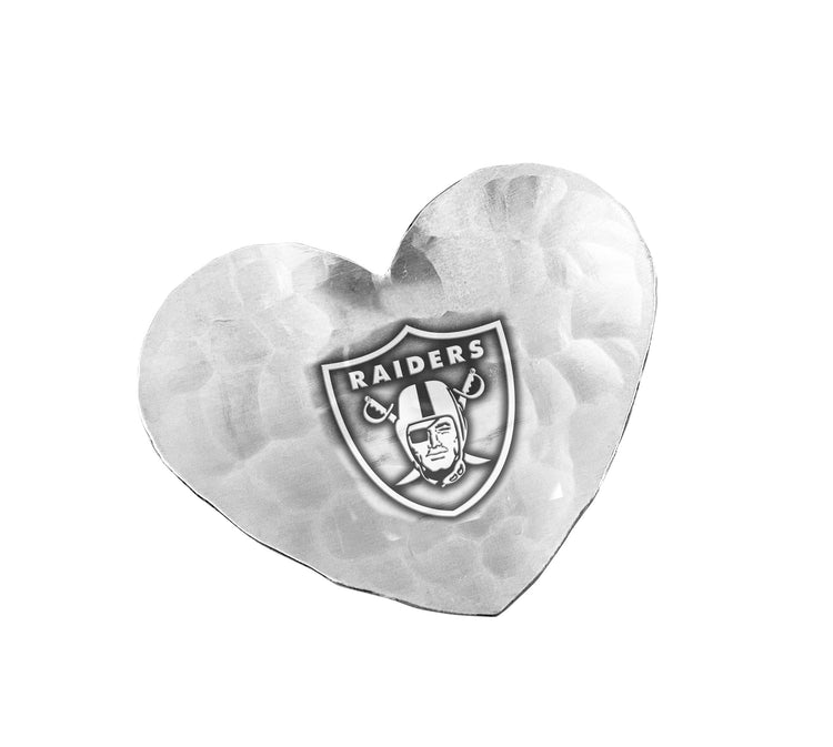 Las Vegas Raiders Small Heart Tray
