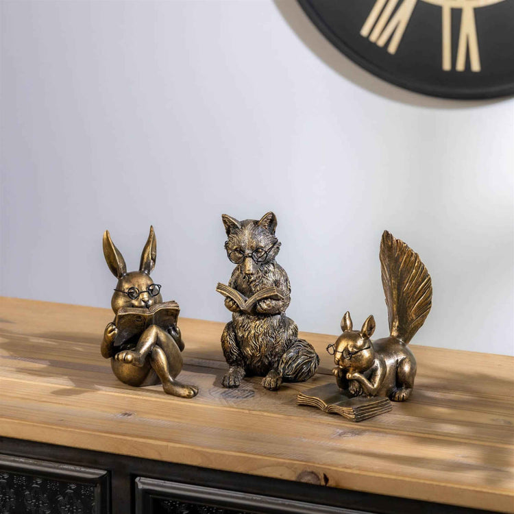 Scholar Fox Figurine