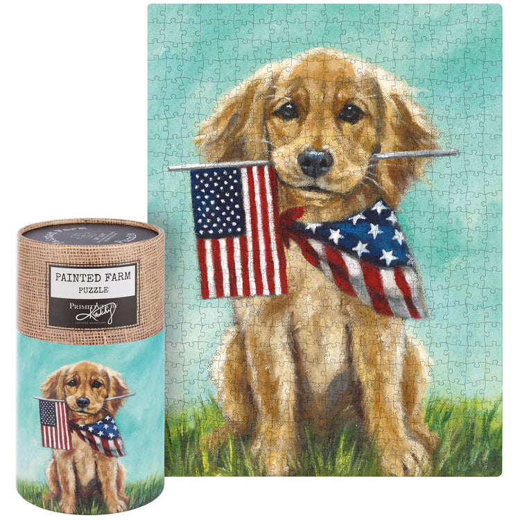 Golden Puppy Puzzle
