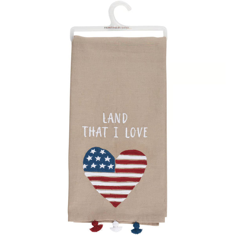 Land That I Love Kitchen Towel